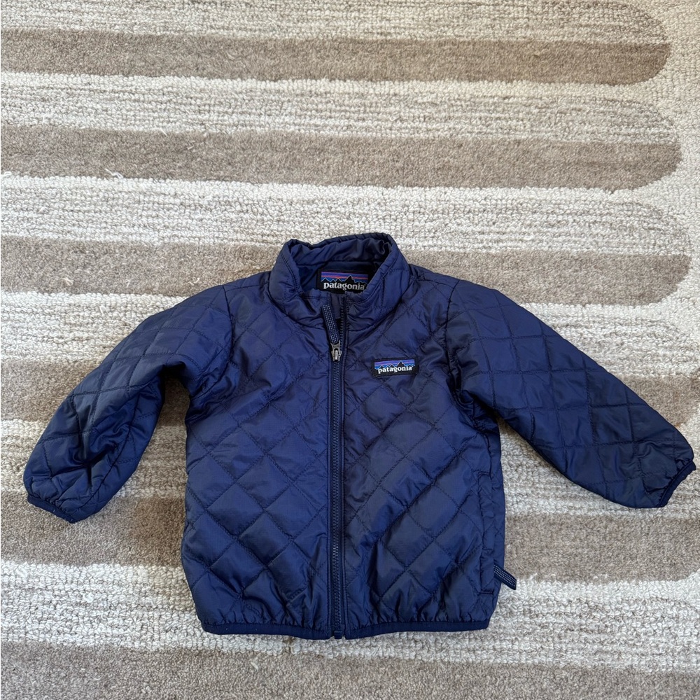 Patagonia Dark Blue Quilted Jacket